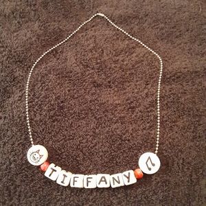 Tiffany name necklace